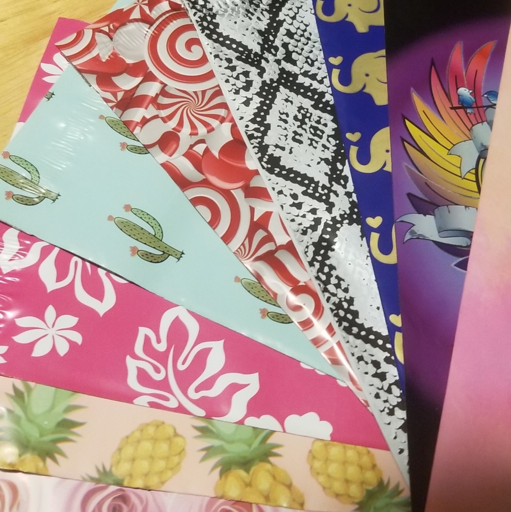 6x9 25pc Polymailer Mystery print Set